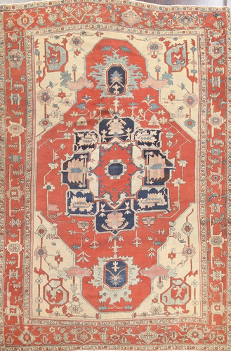 Antique heriz serapi - heriz,