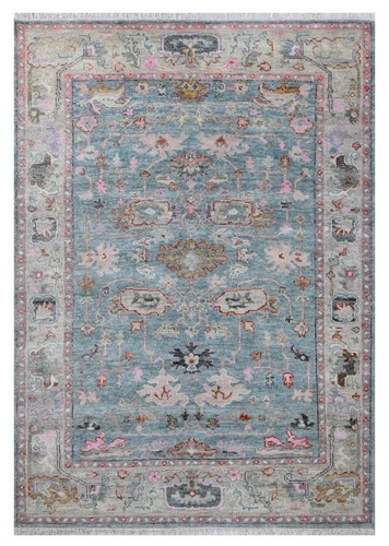 Pastel blue pink - pastel, rug