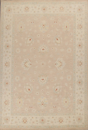 Hand knotted oushak - hand-knotted, chobi